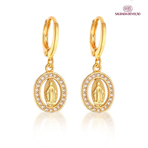 Brinco Nossa Senhora de Guadalupe - Exclusividade e Elegância
